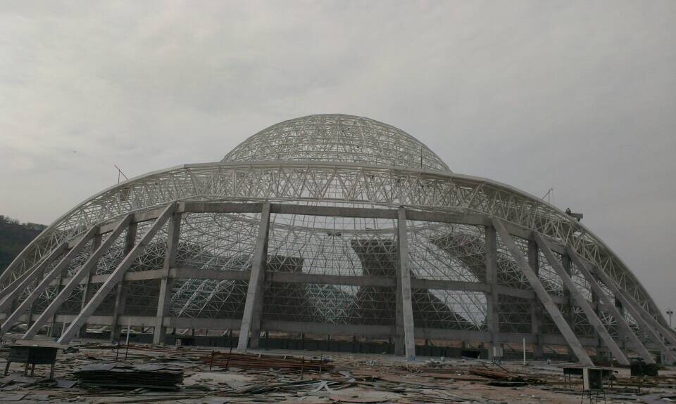 松江体育场馆网架工程