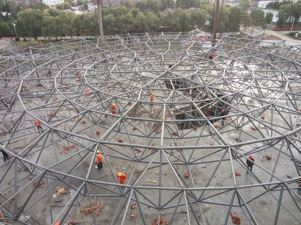 松江全民健身中心网架